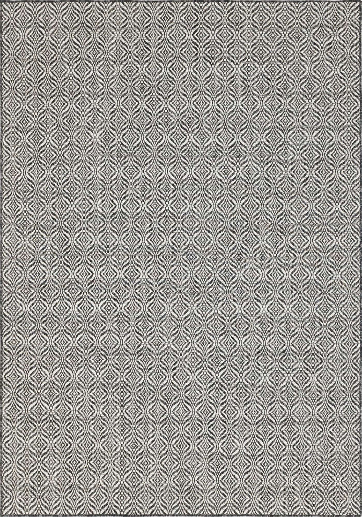 7' x 10' Easy-Clean Lattice Indoor / Outdoor Rug