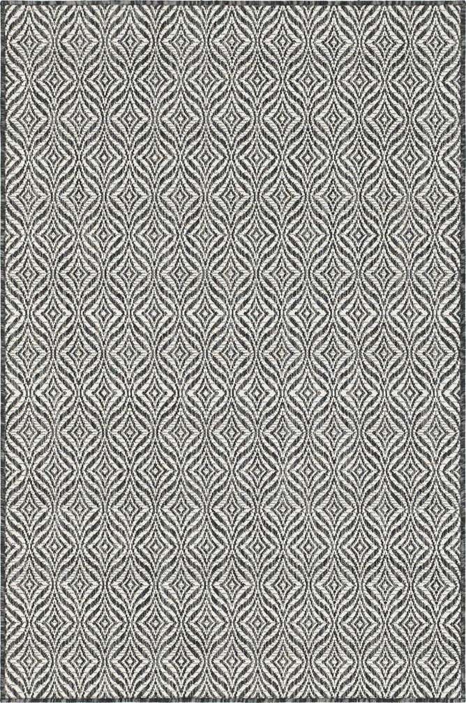 4' x 6' Easy-Clean Lattice Indoor / Outdoor Rug