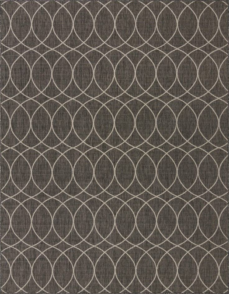 Detail image of 9' x 12' Easy-Clean Lattice Indoor / Outdoor Rug