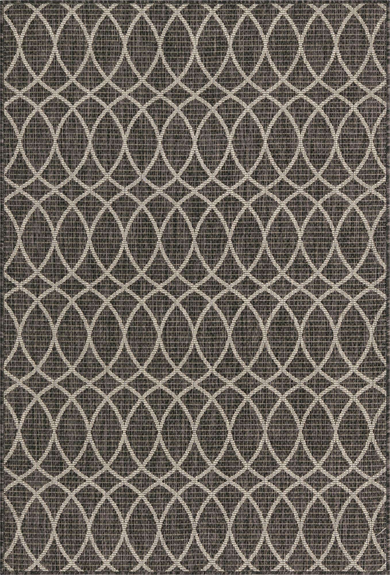 4' x 6' Easy-Clean Lattice Indoor / Outdoor Rug