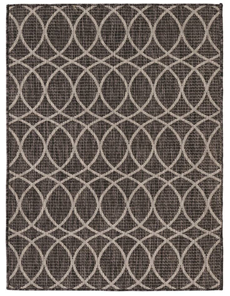 Detail image of 3' x 5' 3 Easy-Clean Lattice Indoor / Outdoor Rug