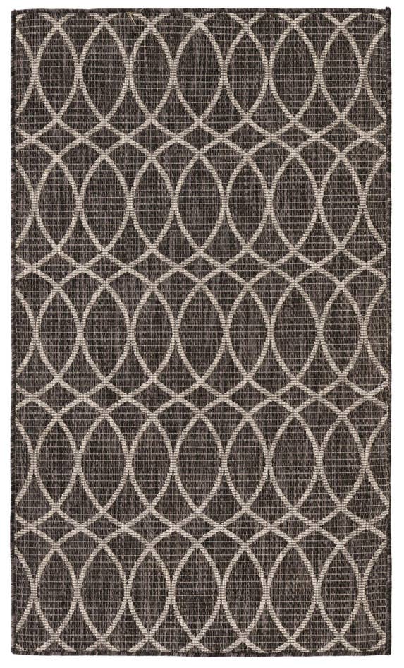 Detail image of 3' x 5' 3 Easy-Clean Lattice Indoor / Outdoor Rug