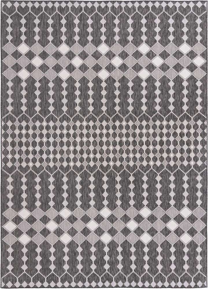 10' x 14' Easy-Clean Lattice Indoor / Outdoor Rug