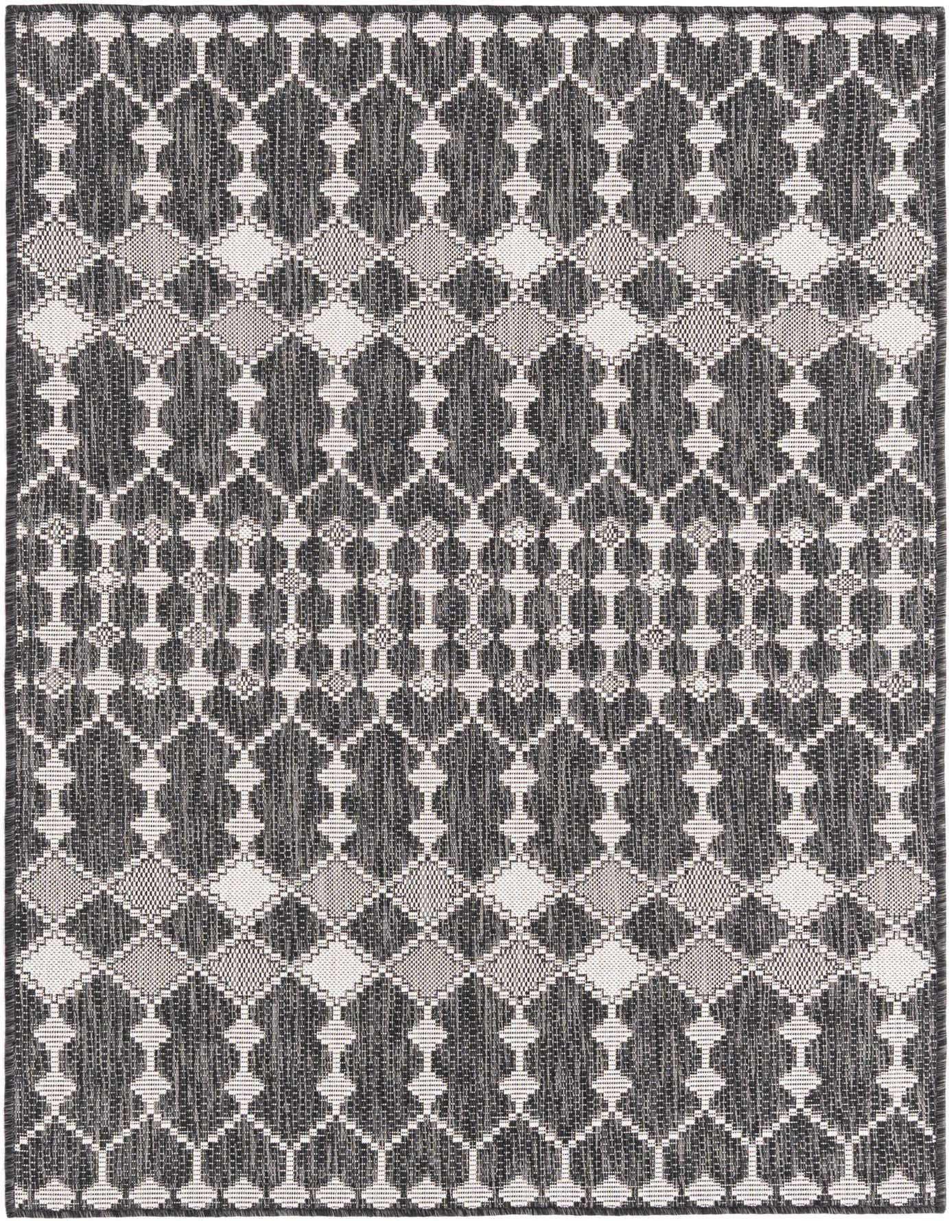 4' x 6' Easy-Clean Lattice Indoor / Outdoor Rug