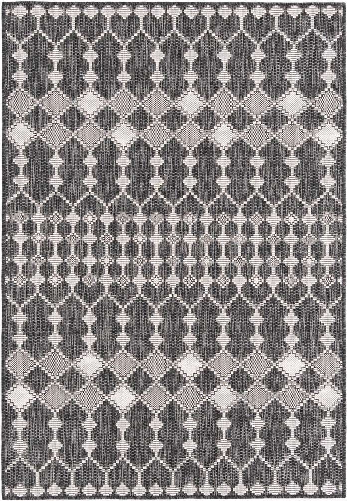 4' x 6' Easy-Clean Lattice Indoor / Outdoor Rug