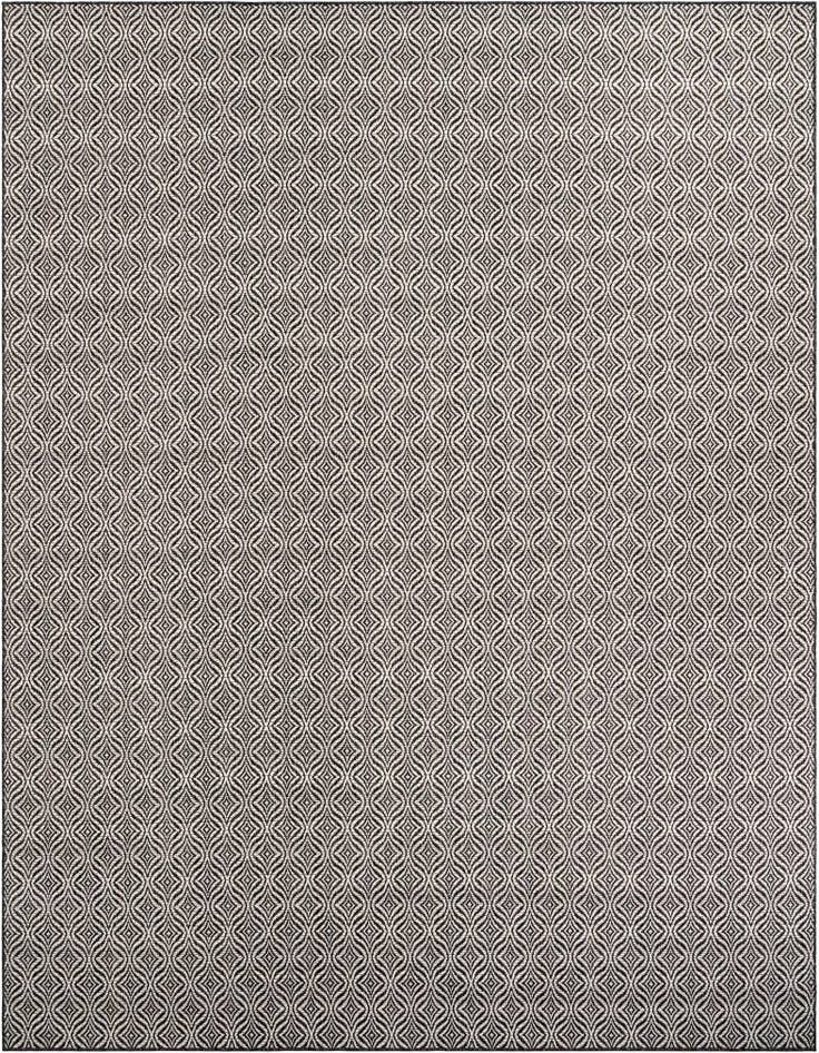Detail image of 10' x 13' Easy-Clean Lattice Indoor / Outdoor Rug