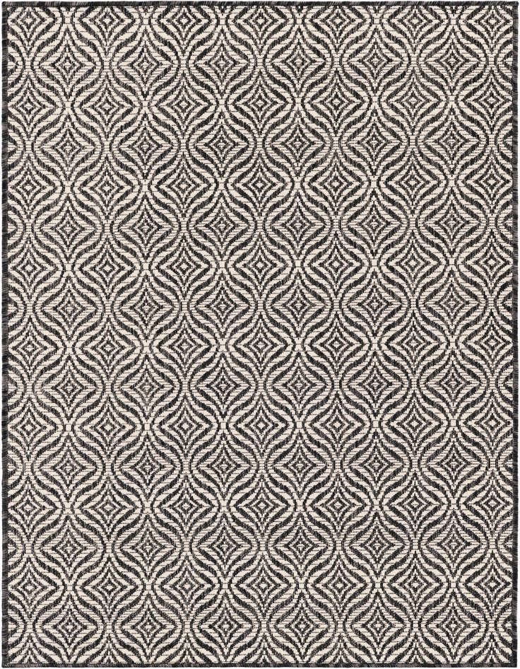 Detail image of 3' x 5' 3 Easy-Clean Lattice Indoor / Outdoor Rug