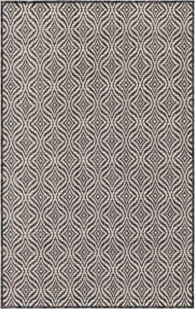3' x 5' 3 Easy-Clean Lattice Indoor / Outdoor Rug
