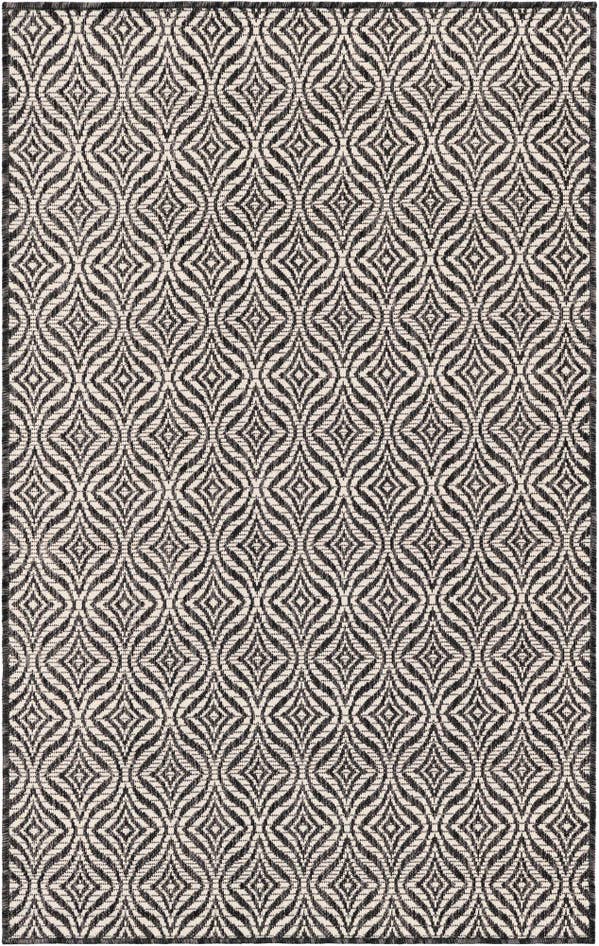 Detail image of 3' x 5' 3 Easy-Clean Lattice Indoor / Outdoor Rug