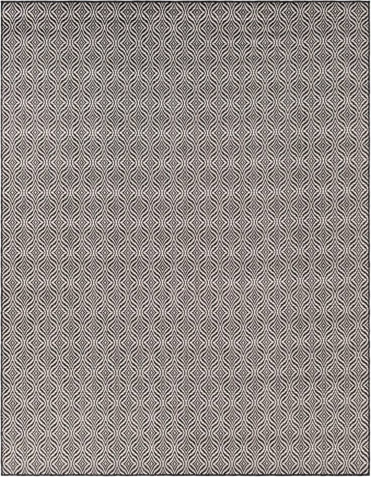 Detail image of 7' 10 x 10' Easy-Clean Lattice Indoor / Outdoor Rug