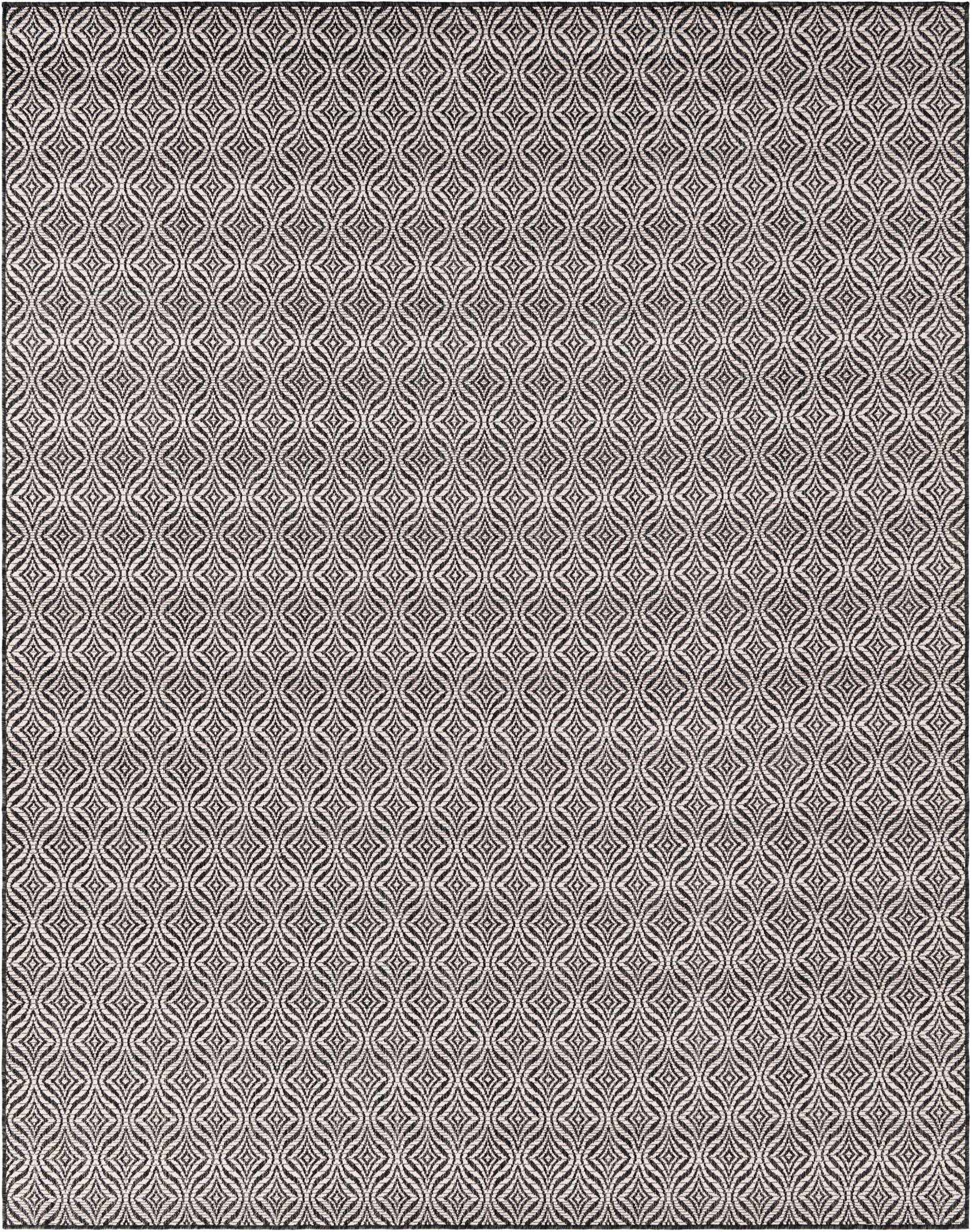 7' 10 x 10' Easy-Clean Lattice Indoor / Outdoor Rug