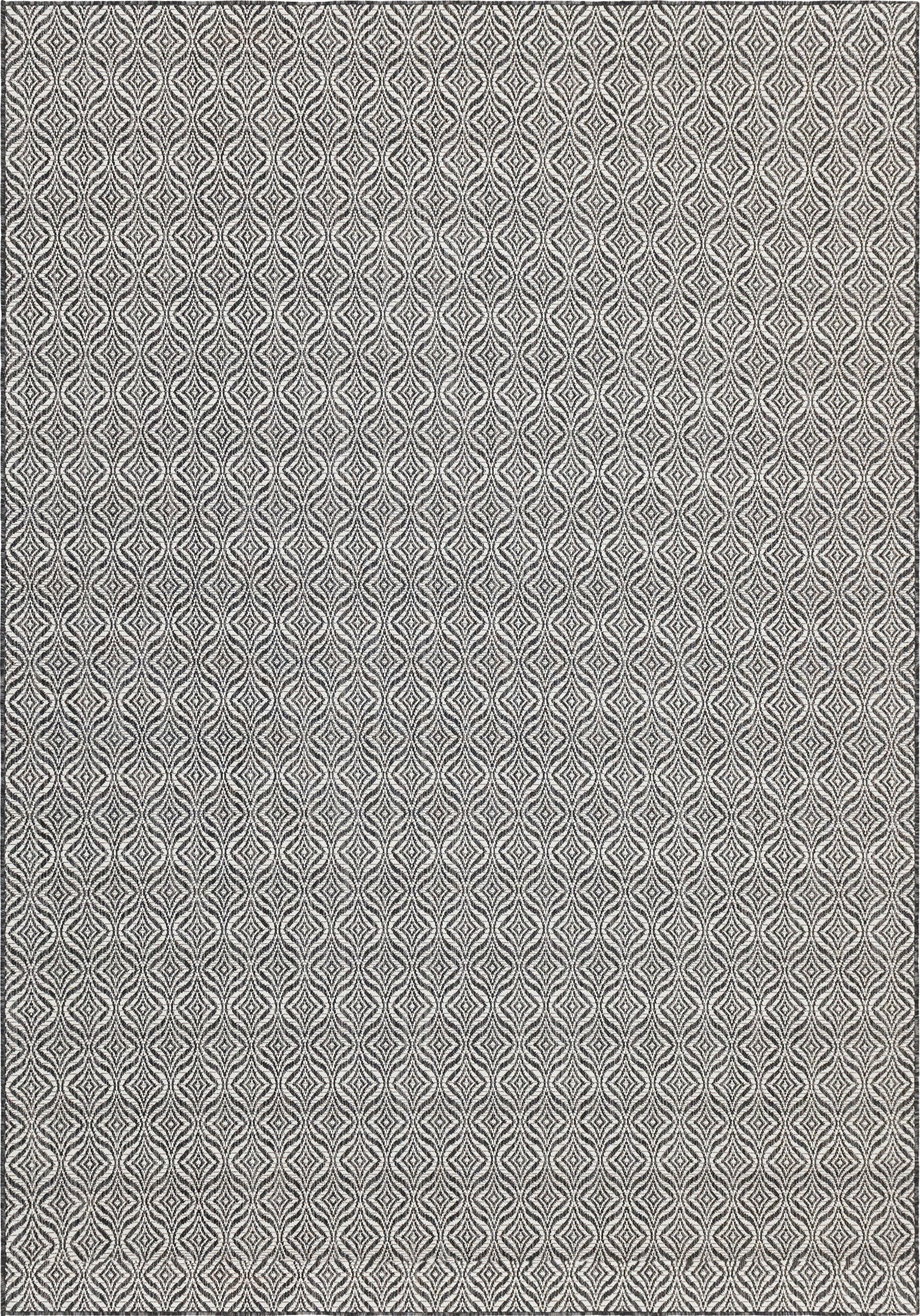 7' 10 x 11' Washable Lattice Indoor / Outdoor Rug