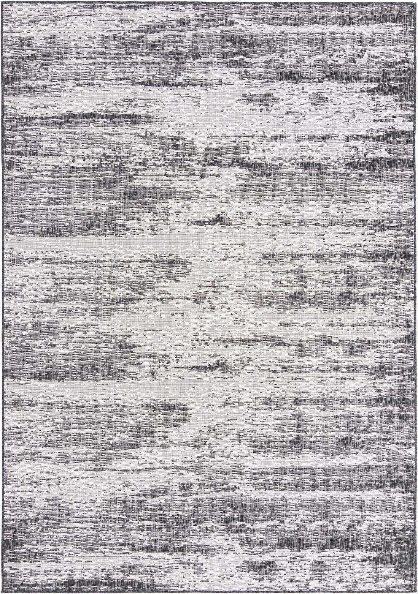 7' 10 x 11' Easy-Clean Modern Indoor / Outdoor Rug
