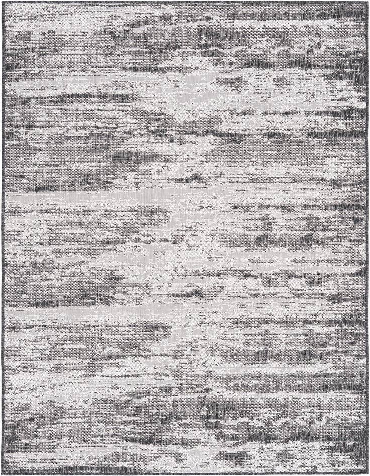 Detail image of 5' 3 x 8' Easy-Clean Modern Indoor / Outdoor Rug