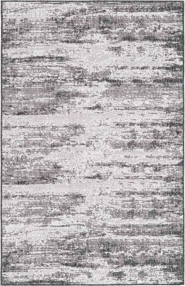 Detail image of 5' 3 x 8' Easy-Clean Modern Indoor / Outdoor Rug