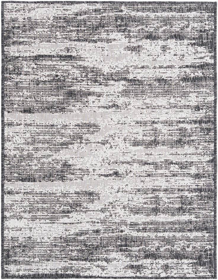 Detail image of 3' x 5' 3 Easy-Clean Modern Indoor / Outdoor Rug