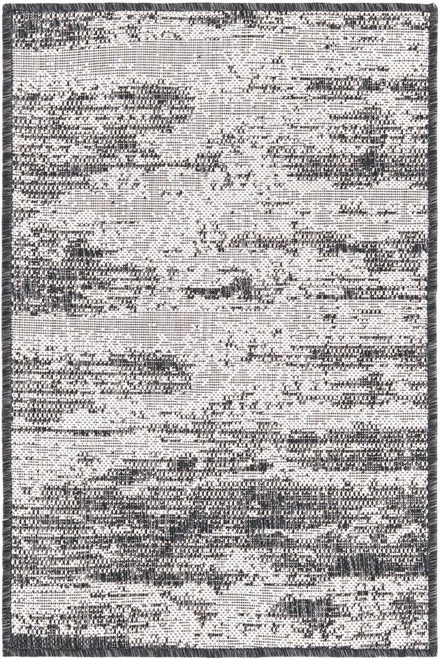 Detail image of 2' x 3' Easy-Clean Modern Indoor / Outdoor Rug