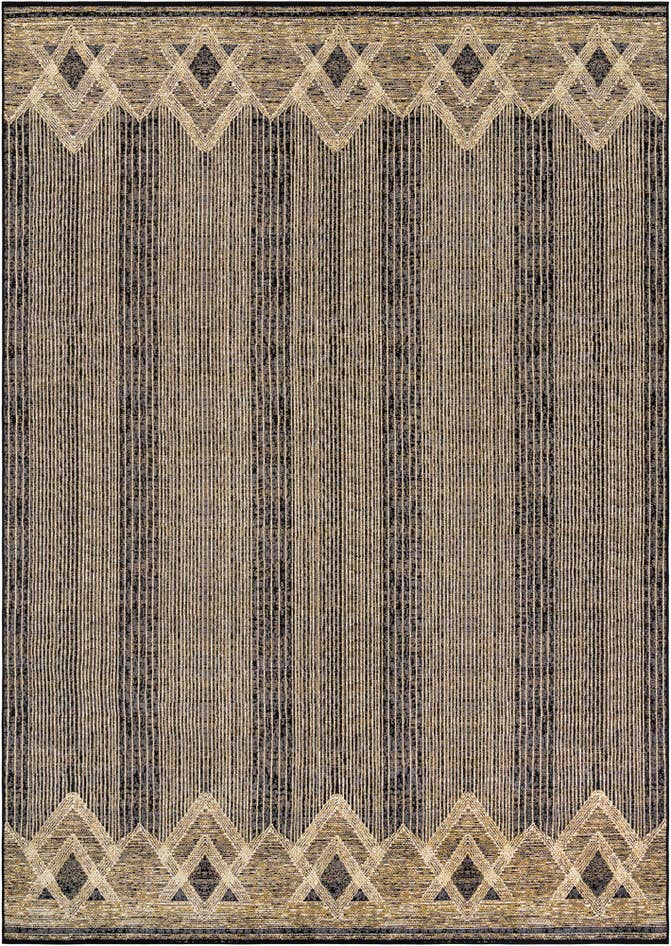 Detail image of 10' x 14' Easy-Clean Modern Indoor / Outdoor Rug