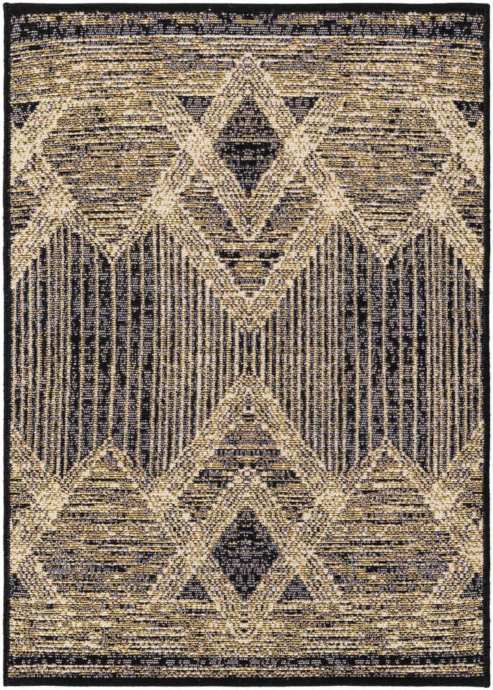 2' x 3' Easy-Clean Modern Indoor / Outdoor Rug