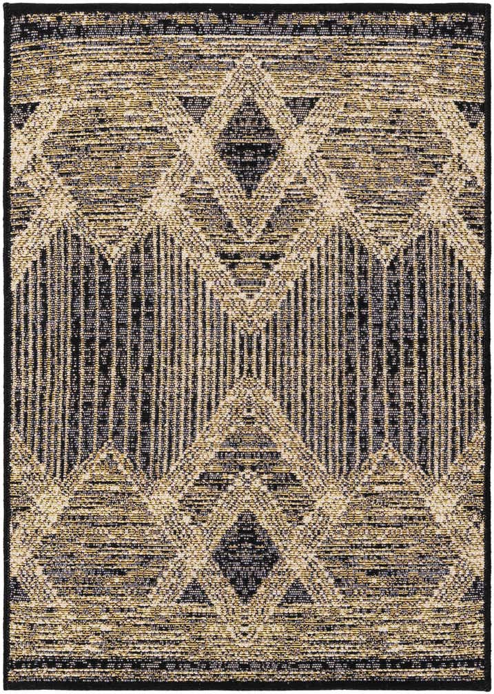 2' x 3' Easy-Clean Modern Indoor / Outdoor Rug