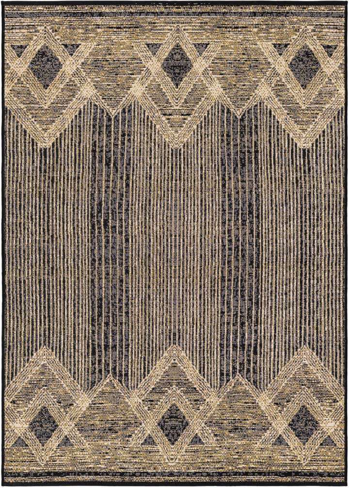 4' x 6' Easy-Clean Modern Indoor / Outdoor Rug