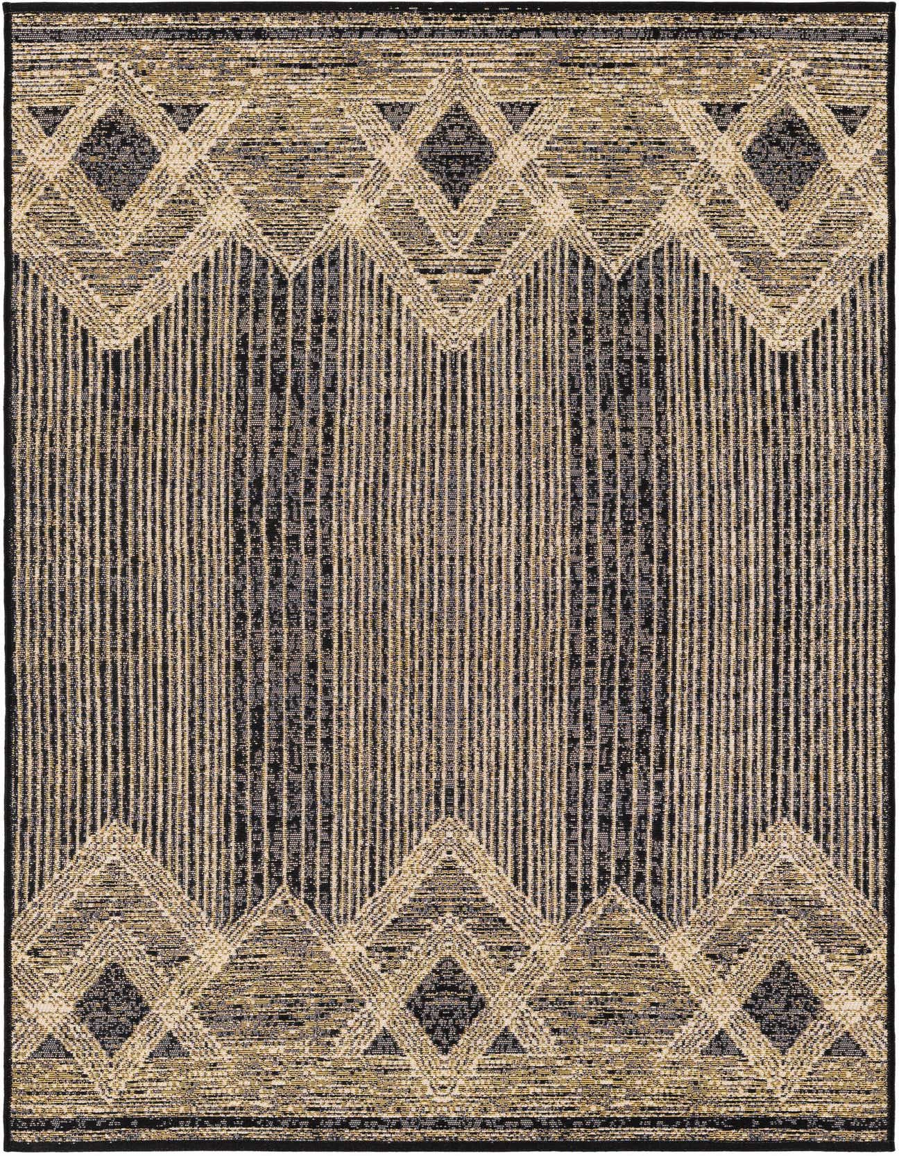4' x 6' Easy-Clean Modern Indoor / Outdoor Rug