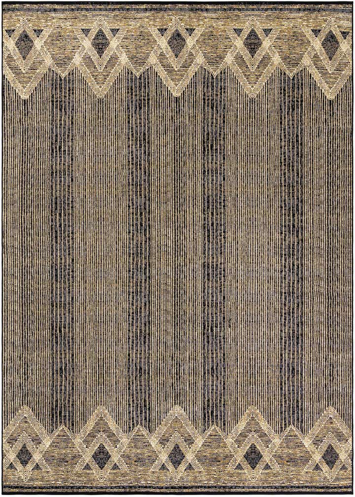 9' x 12' Easy-Clean Modern Indoor / Outdoor Rug