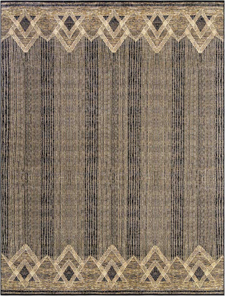 10' x 13' Easy-Clean Modern Indoor / Outdoor Rug