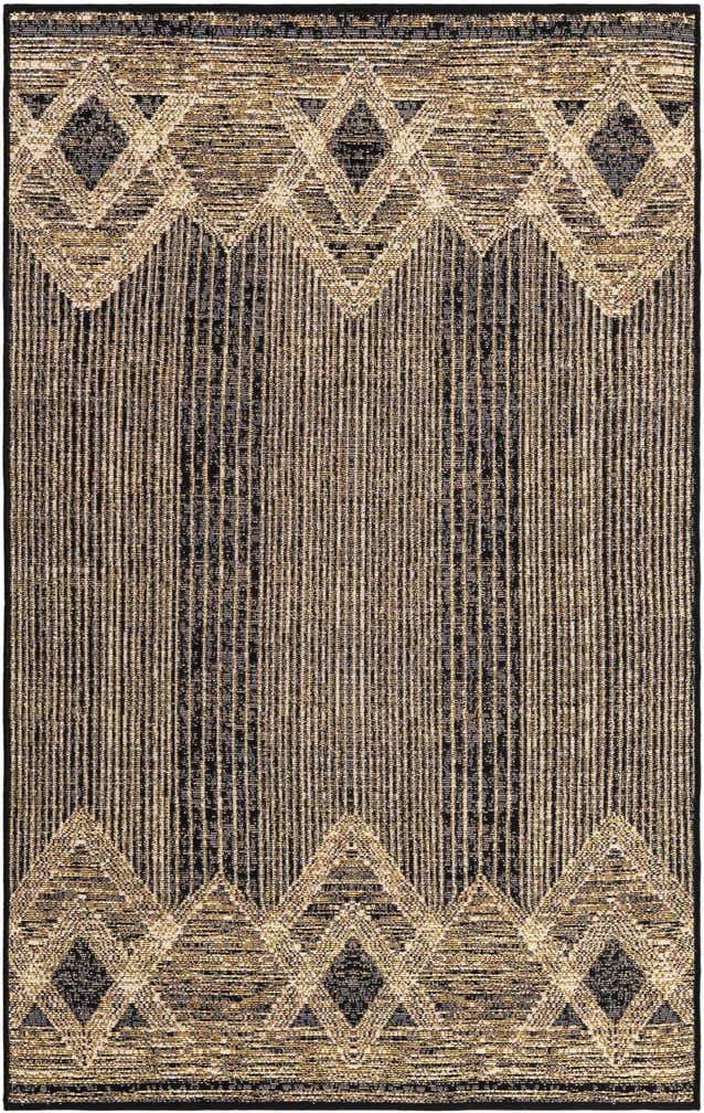 3' 3 x 5' 3 Easy-Clean Modern Indoor / Outdoor Rug