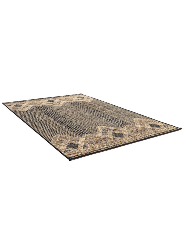 Detail image of 3' 3 x 5' 3 Easy-Clean Modern Indoor / Outdoor Rug