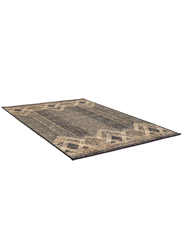 Detail image of 3' 3 x 5' 3 Easy-Clean Modern Indoor / Outdoor Rug