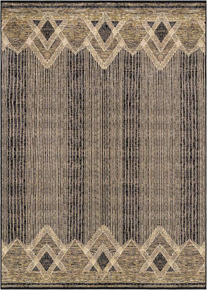 7' x 10' Easy-Clean Modern Indoor / Outdoor Rug