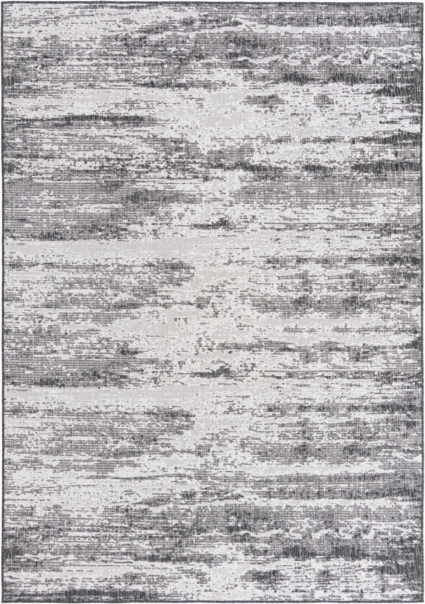 Primary image 7' 10 x 11'  Washable Modern Indoor / Outdoor Rug