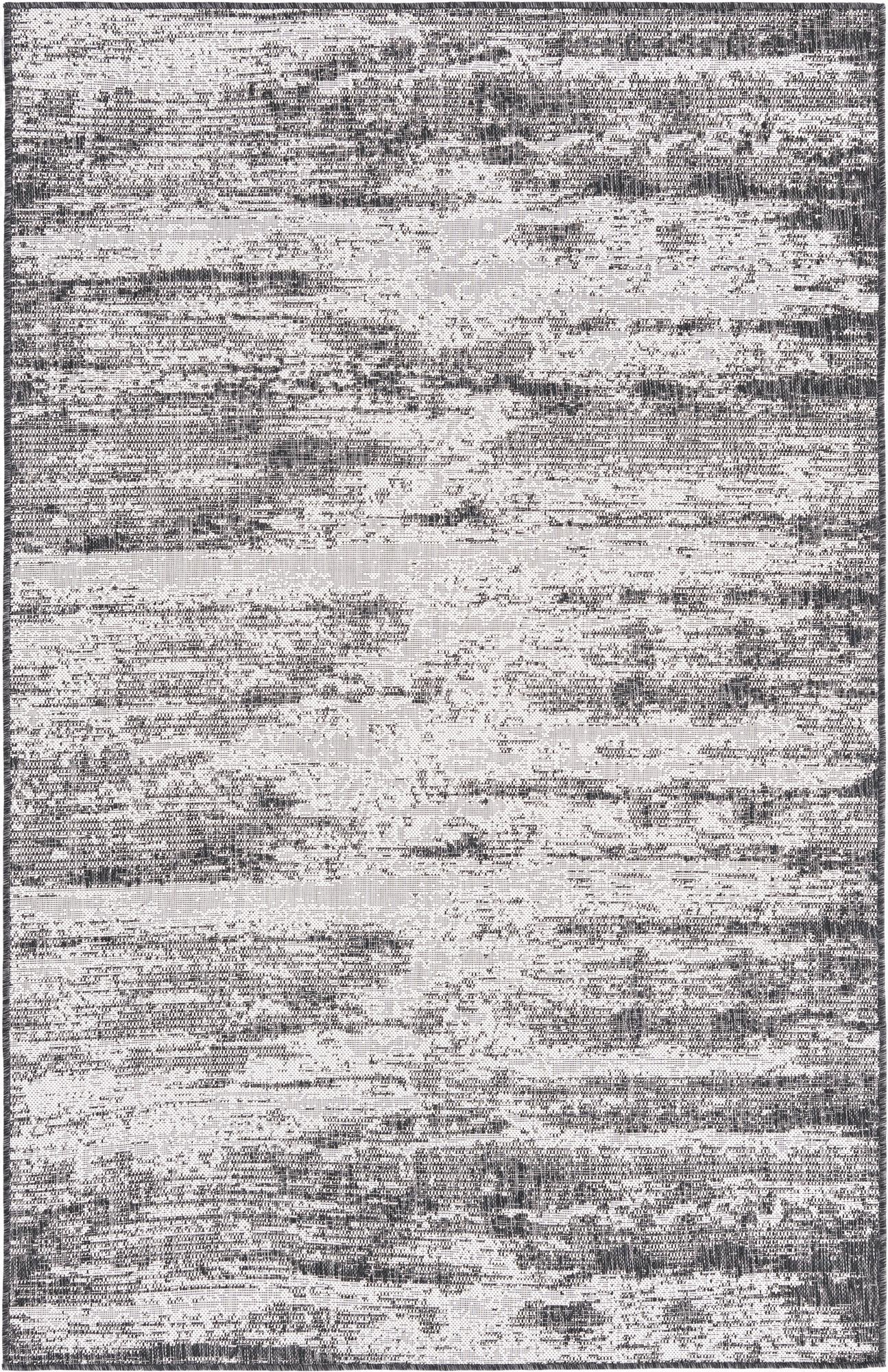 Primary image 5' 3 x 8'  Washable Modern Indoor / Outdoor Rug