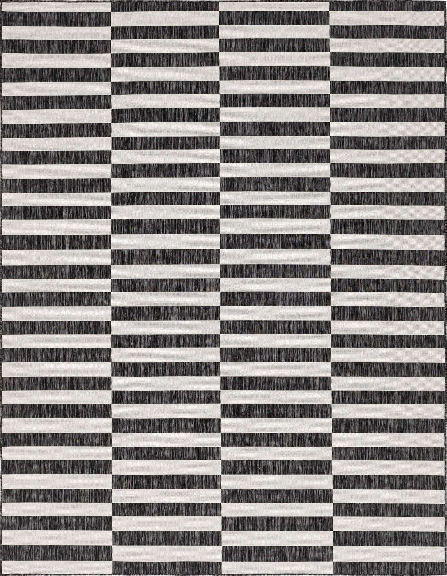 9' x 12' Easy-Clean Ribbon Indoor / Outdoor Rug