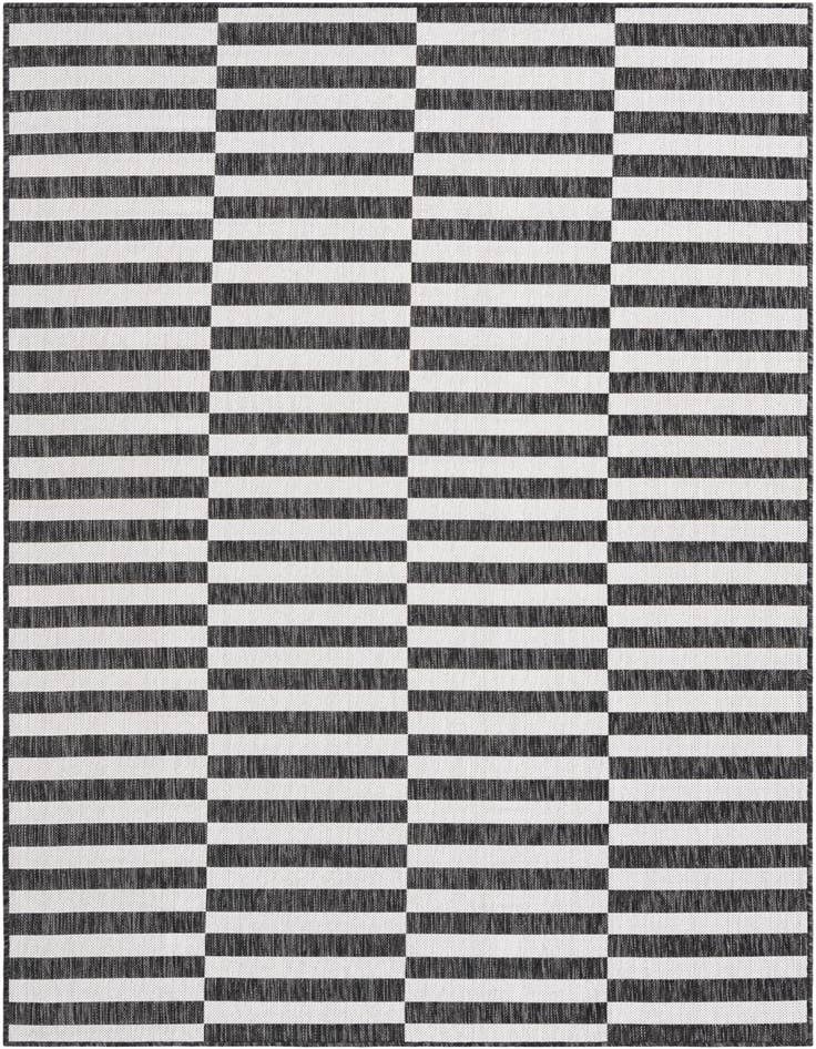 Detail image of 5' 3 x 8' Easy-Clean Ribbon Indoor / Outdoor Rug