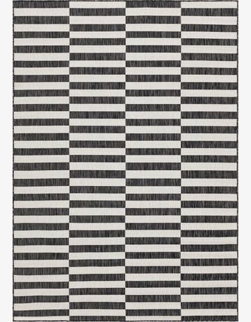 7' x 10' Easy-Clean Ribbon Indoor / Outdoor Rug