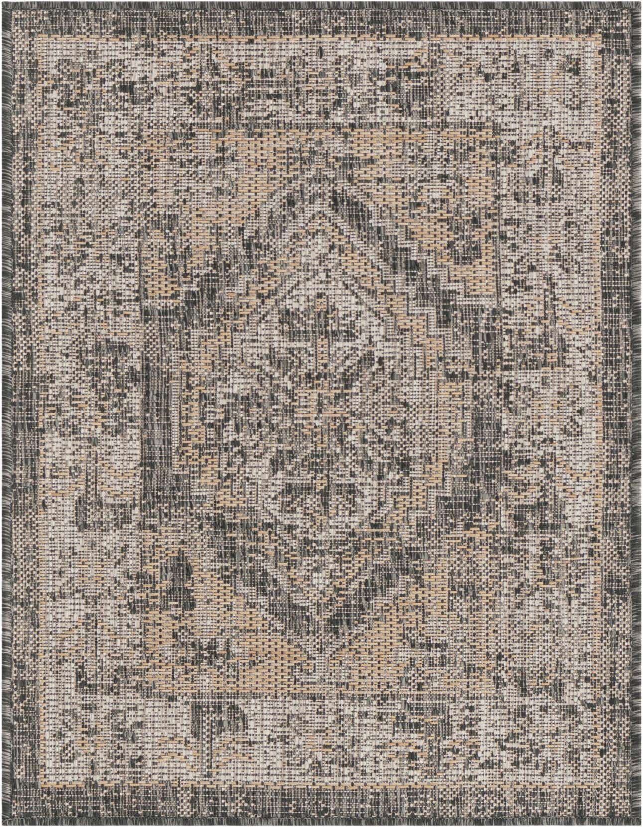 2' x 3' Easy-Clean Traditional Indoor / Outdoor Rug