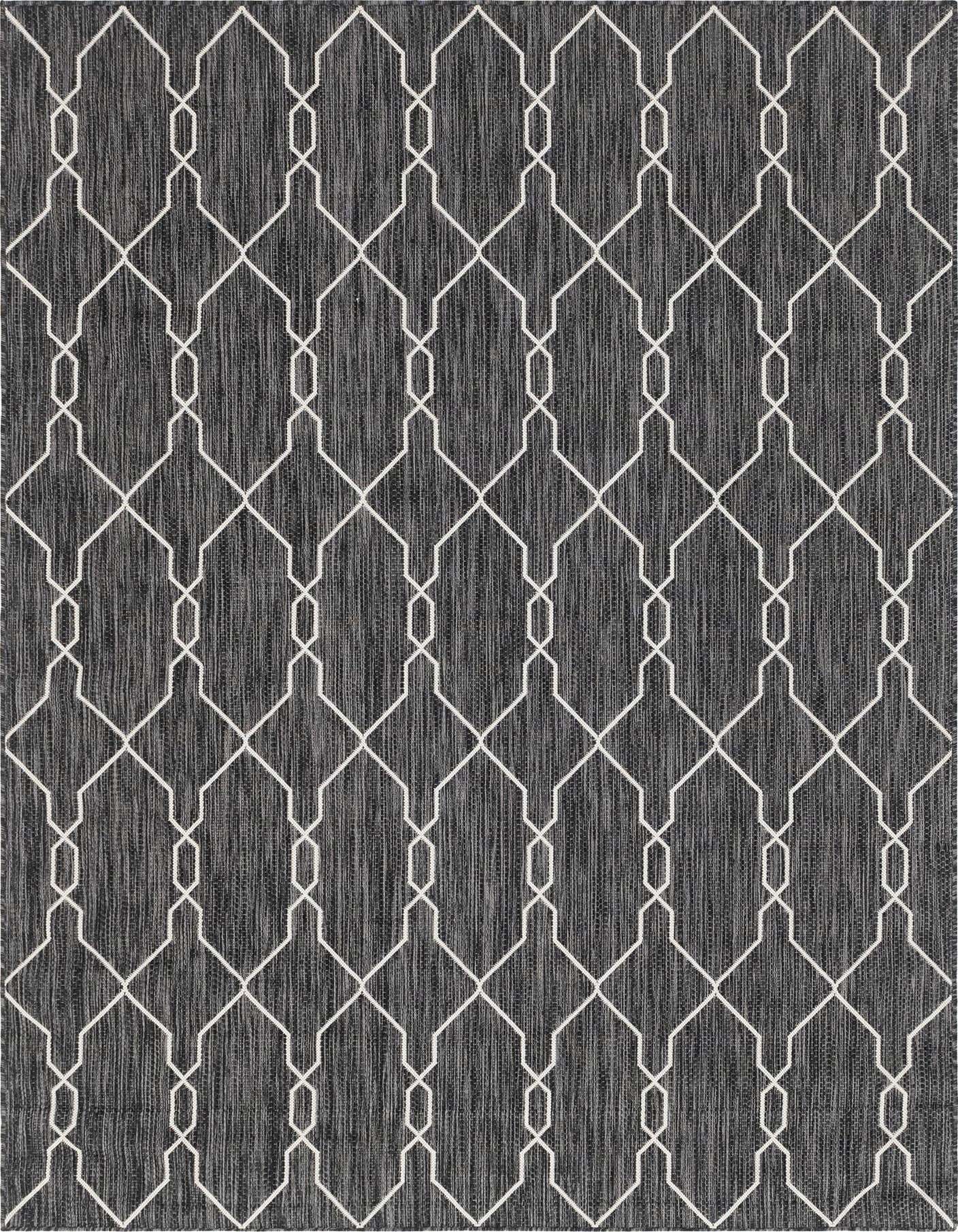7' x 10' Easy-Clean Trellis Indoor / Outdoor Rug
