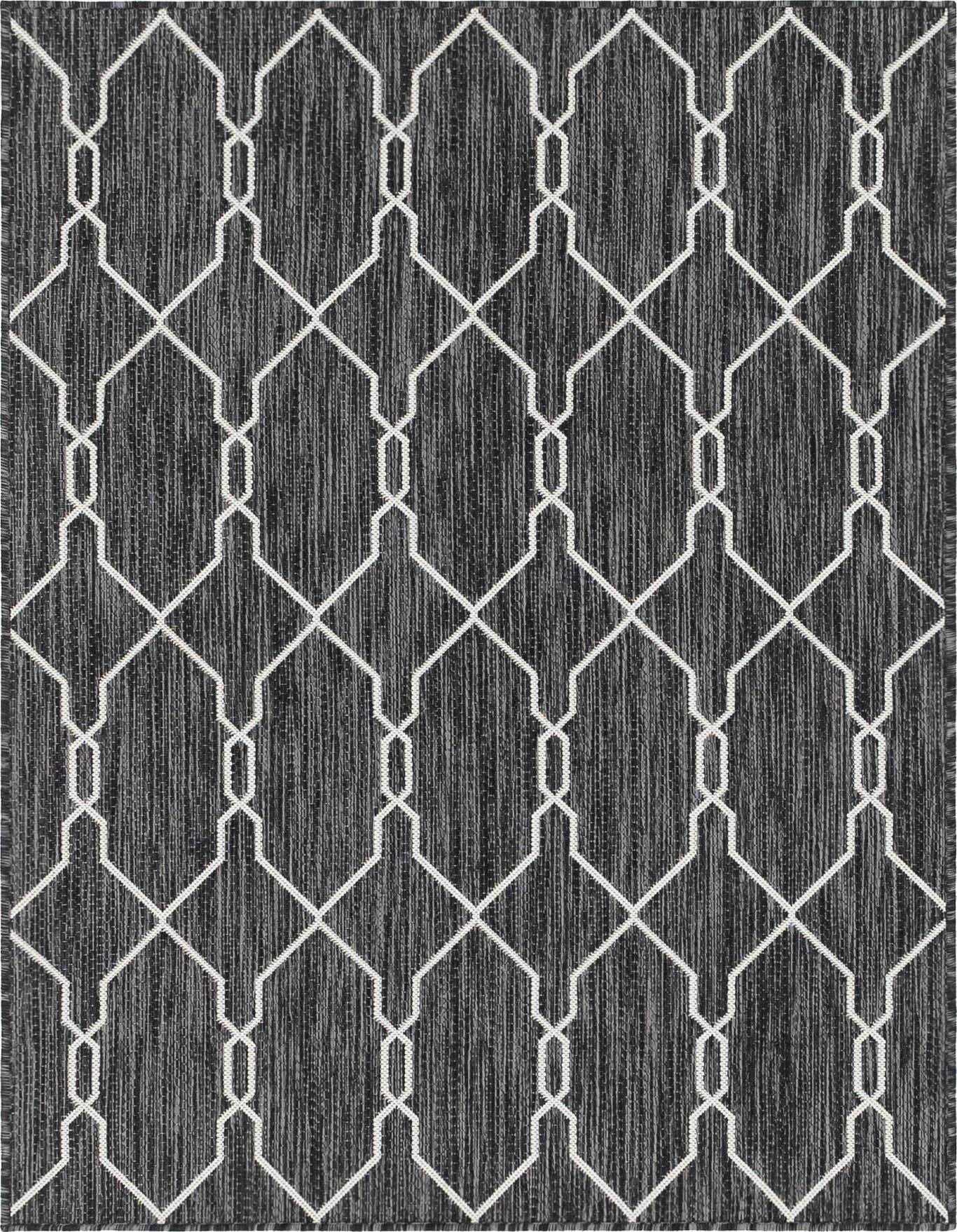 4' x 6' Easy-Clean Trellis Indoor / Outdoor Rug
