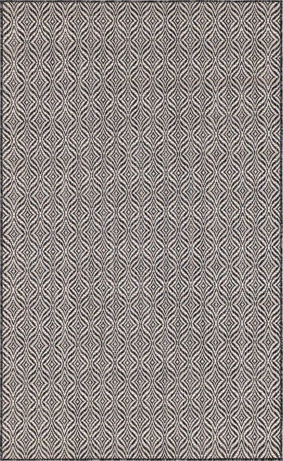 Detail image of 5' 3 x 8' Easy-Clean Trellis Indoor / Outdoor Rug