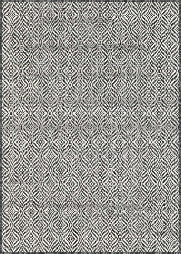 4' x 6' Easy-Clean Trellis Indoor / Outdoor Rug