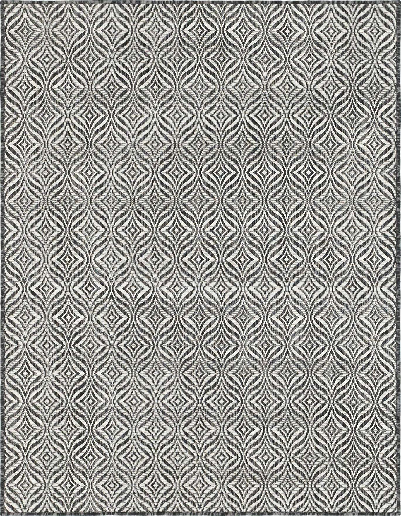 4' x 6' Easy-Clean Trellis Indoor / Outdoor Rug