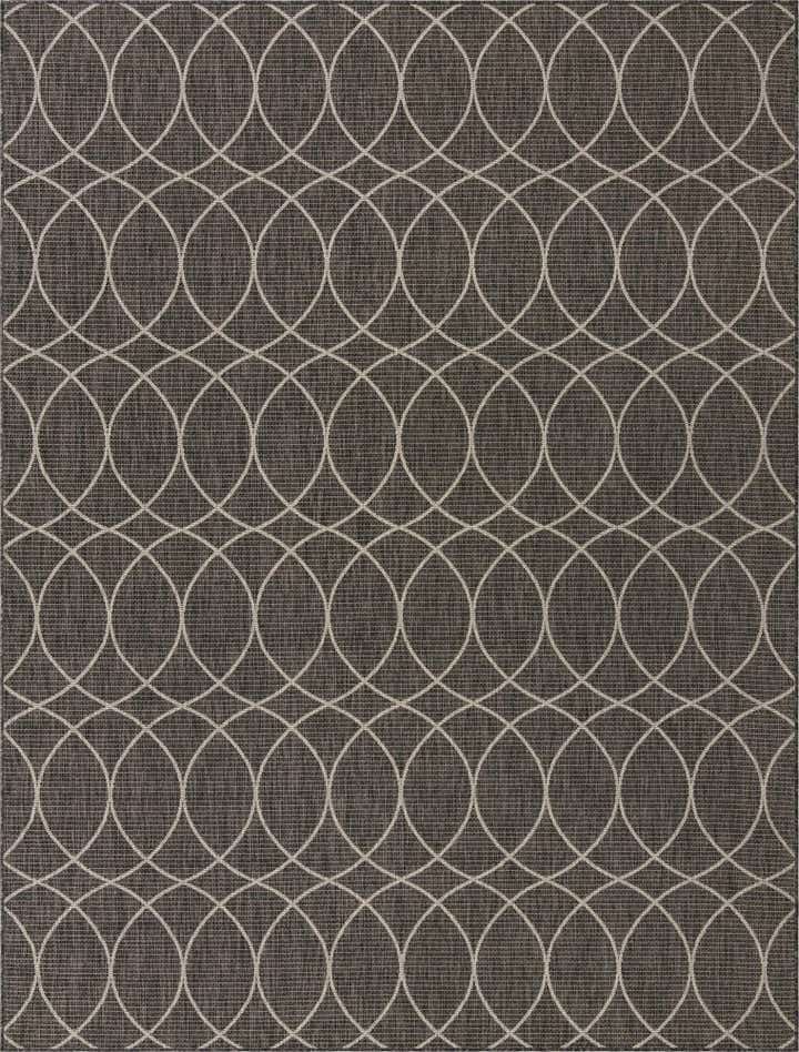 9' x 12' Easy-Clean Trellis Indoor / Outdoor Rug