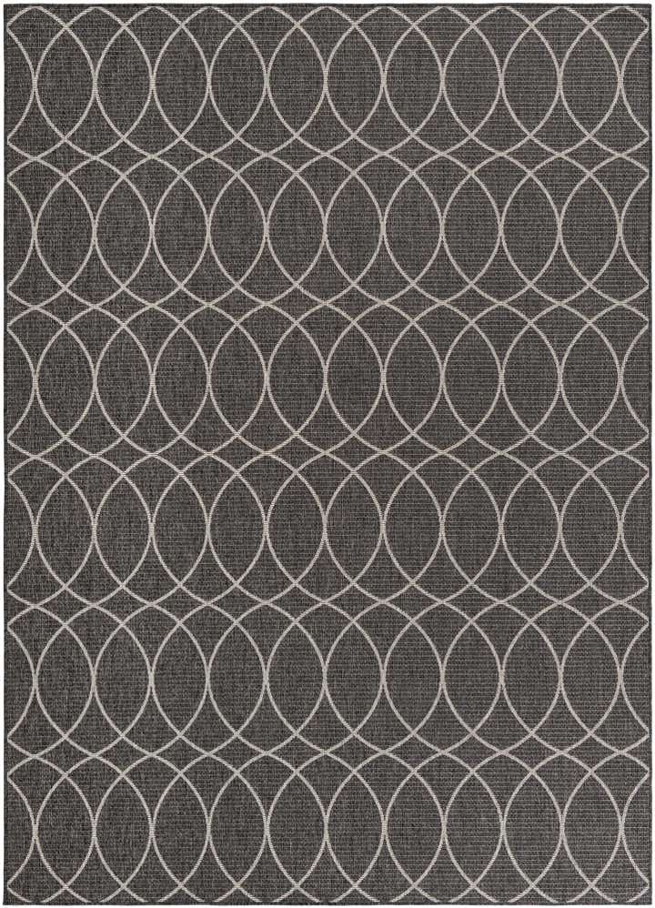 7' 10 x 11' Easy-Clean Trellis Indoor / Outdoor Rug