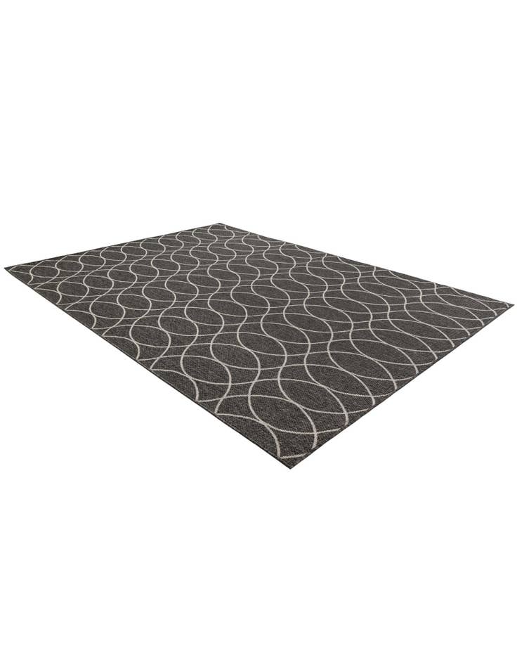 Detail image of 7' 10 x 11' Easy-Clean Trellis Indoor / Outdoor Rug