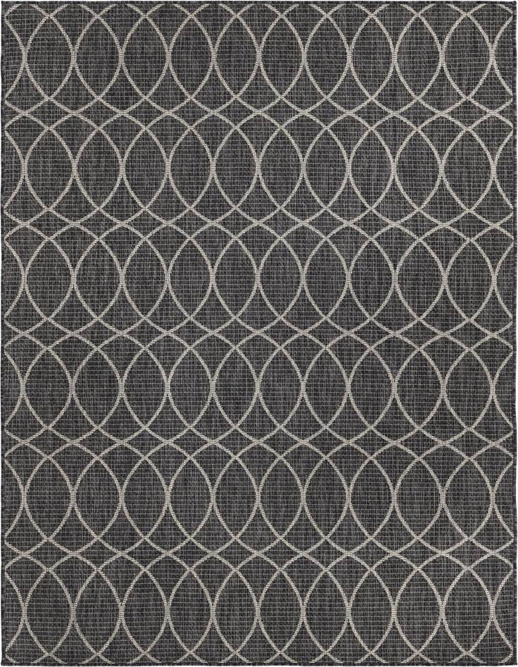 Detail image of 5' 3 x 8' Easy-Clean Trellis Indoor / Outdoor Rug
