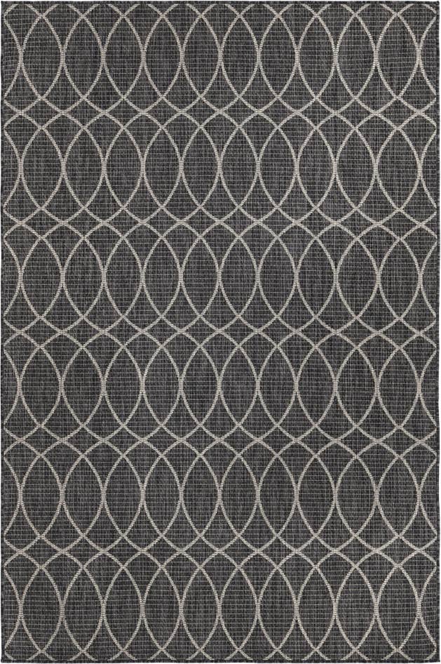 Detail image of 5' 3 x 8' Easy-Clean Trellis Indoor / Outdoor Rug