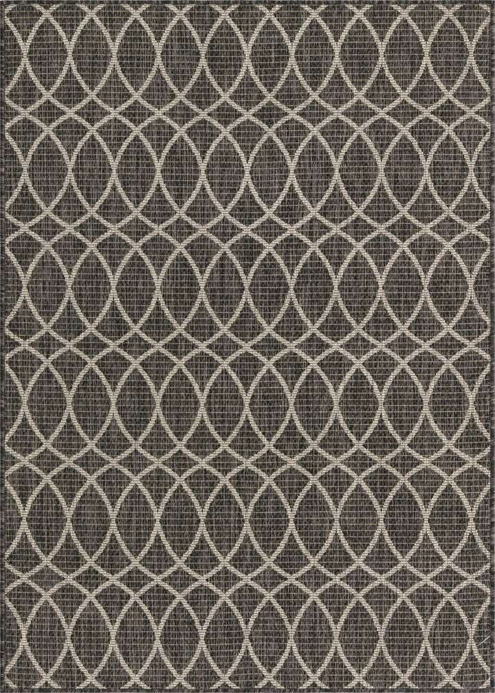 4' x 6' Easy-Clean Trellis Indoor / Outdoor Rug