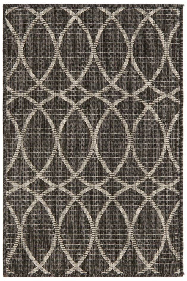 Detail image of 2' x 3' Easy-Clean Trellis Indoor / Outdoor Rug